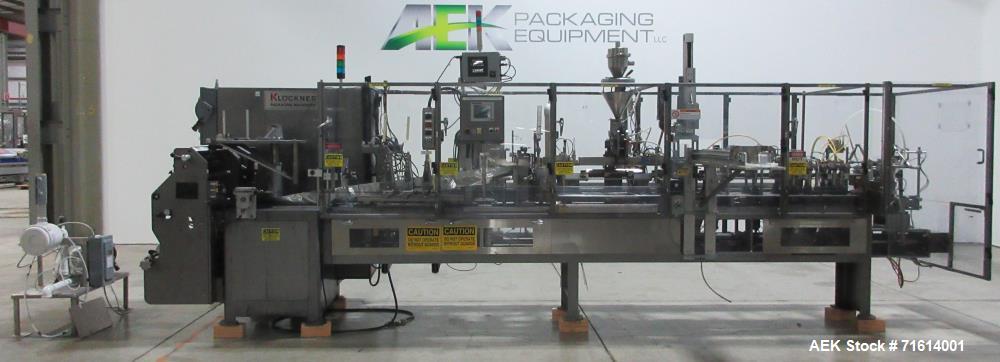 Used- Bartelt Model IM7-14 Servo Horizontal Form Fill and Seal Machine