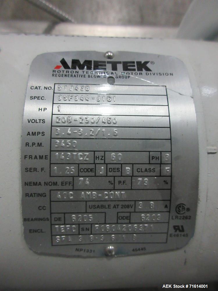 Used- Bartelt Model IM7-14 Servo Horizontal Form Fill and Seal Machine