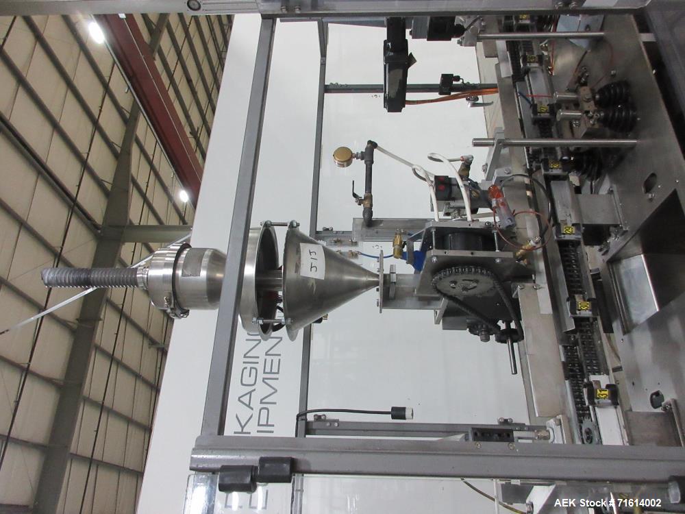 Used Bartelt (Klockner) Model IM7-16 Servo Horizontal Form Fill and Seal Machin
