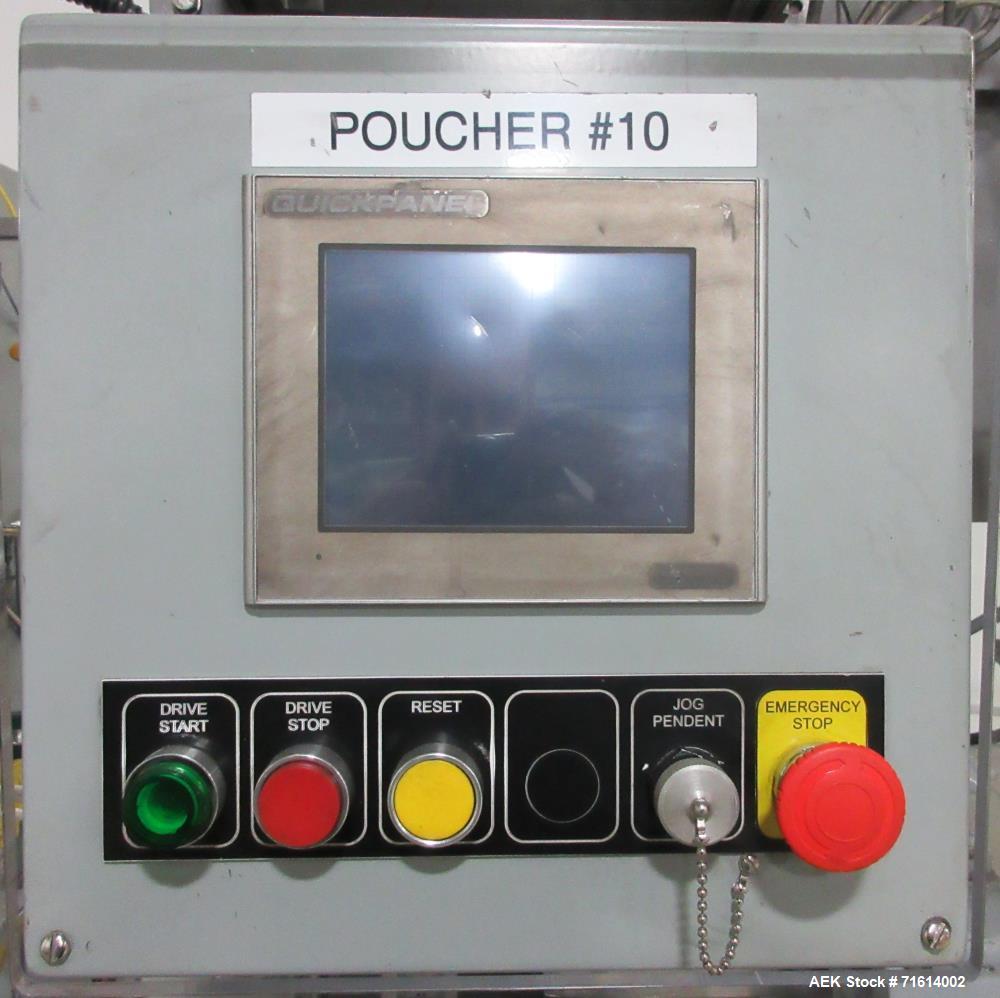 Used Bartelt (Klockner) Model IM7-16 Servo Horizontal Form Fill and Seal Machin