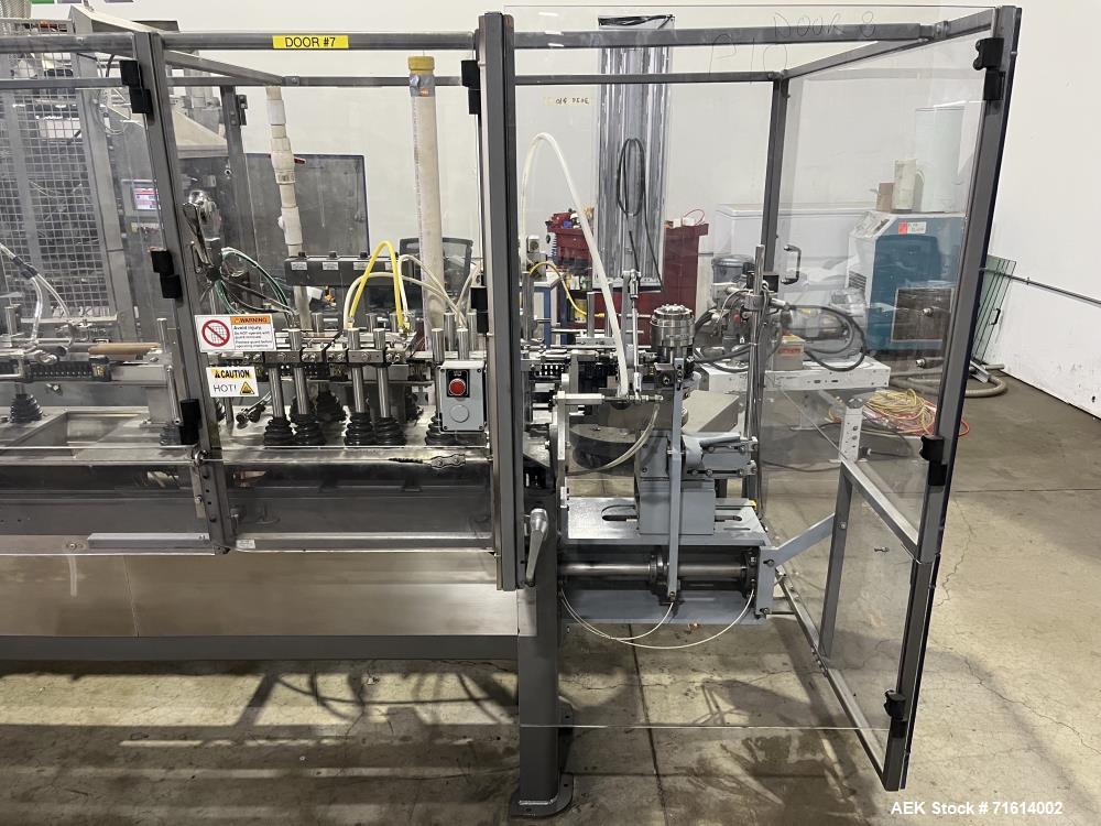 Used Bartelt (Klockner) Model IM7-16 Servo Horizontal Form Fill and Seal Machin