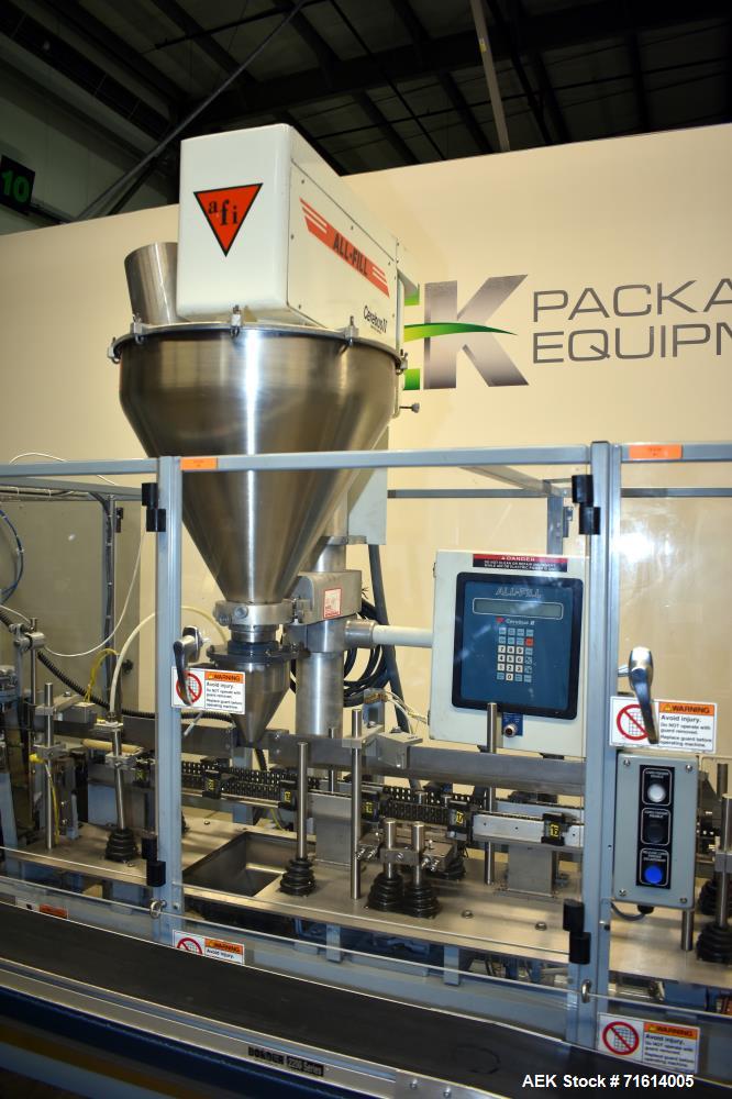 Used Bartelt Klockner Model IM7-16 Servo Horizontal Form Fill and Seal Machin