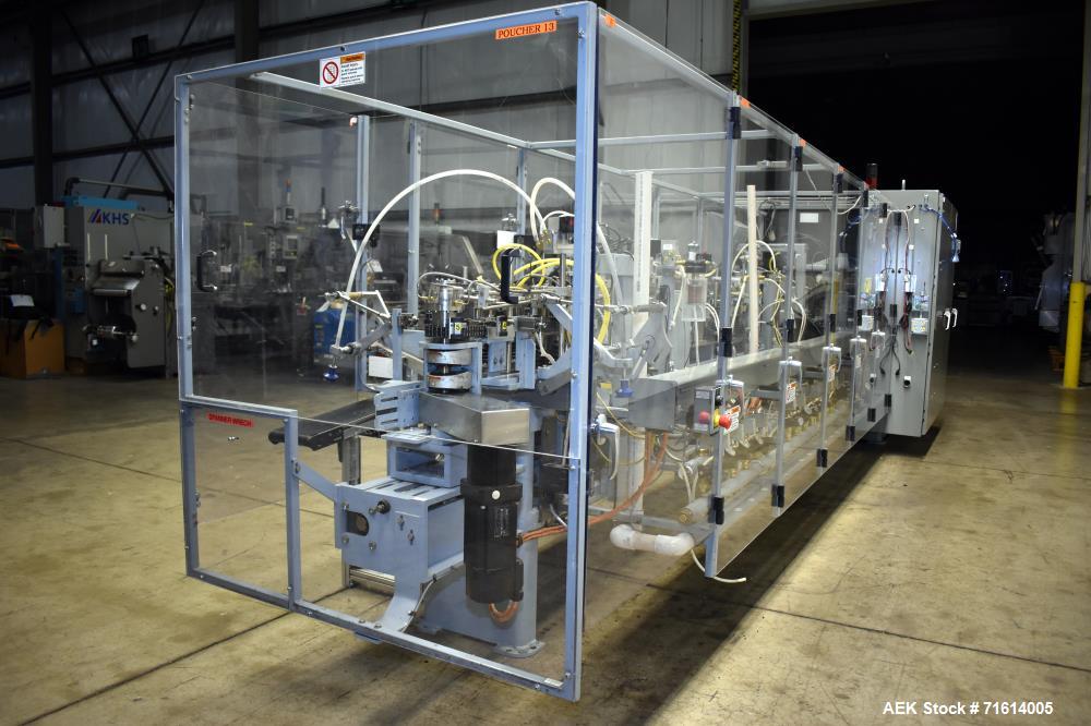 Used Bartelt Klockner Model IM7-16 Servo Horizontal Form Fill and Seal Machin
