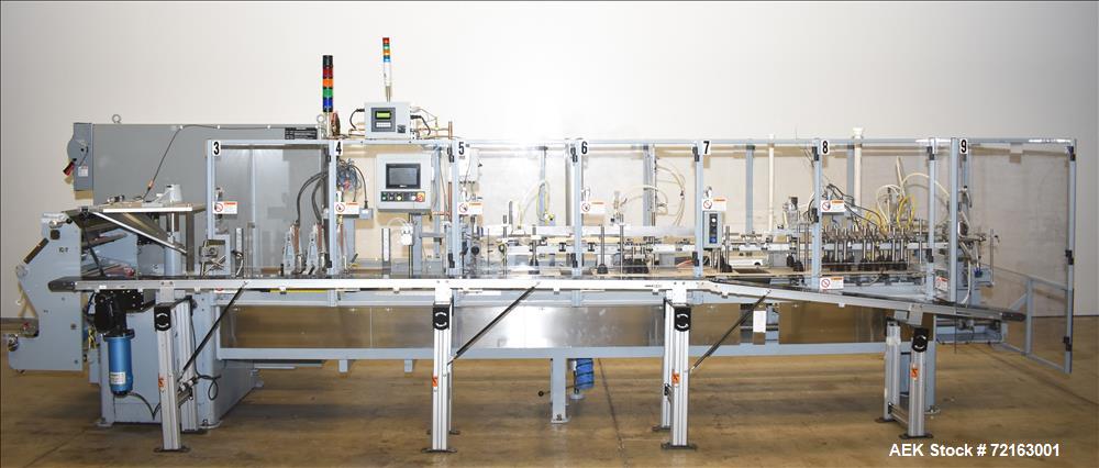 Used Bartelt Model IM7-16 Servo Horizontal Form Fill and Seal Machine.