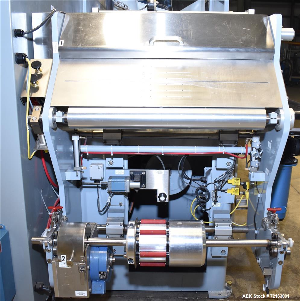 Used Bartelt Model IM7-16 Servo Horizontal Form Fill and Seal Machine.