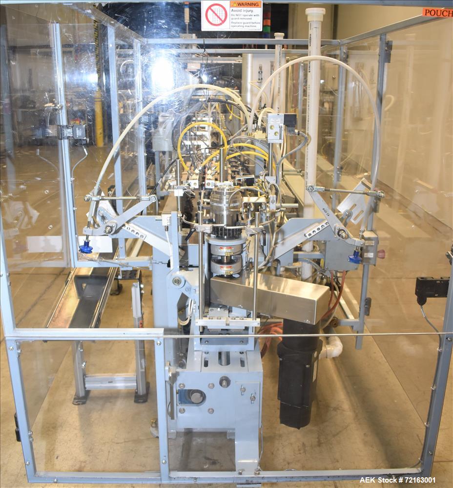 Used Bartelt Model IM7-16 Servo Horizontal Form Fill and Seal Machine.