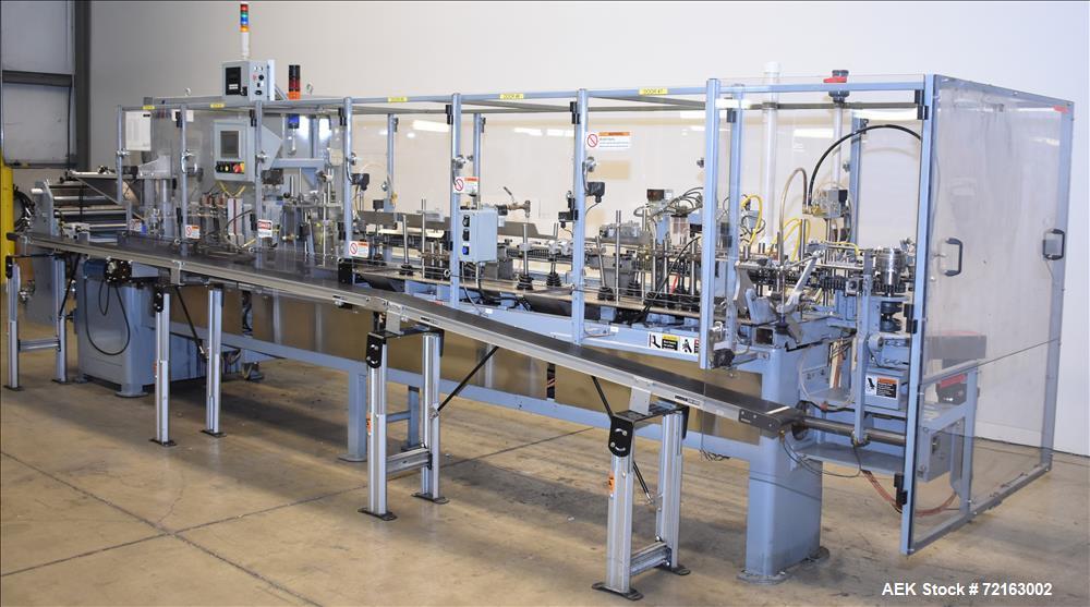 Used Bartelt Model IM7-16 Servo Horizontal Form Fill and Seal Machine.