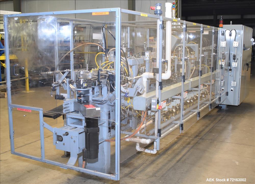 Used Bartelt Model IM7-16 Servo Horizontal Form Fill and Seal Machine.