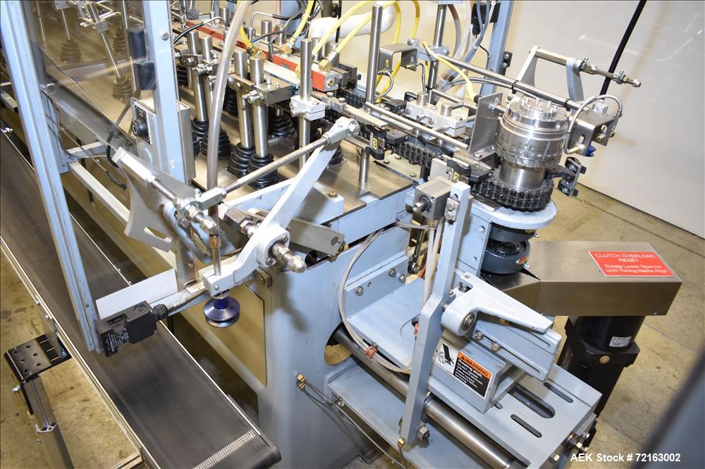 Used Bartelt Model IM7-16 Servo Horizontal Form Fill and Seal Machine.