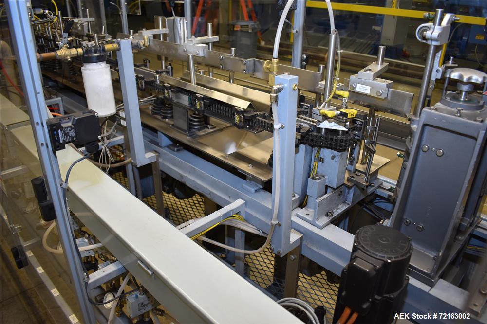 Used Bartelt Model IM7-16 Servo Horizontal Form Fill and Seal Machine.