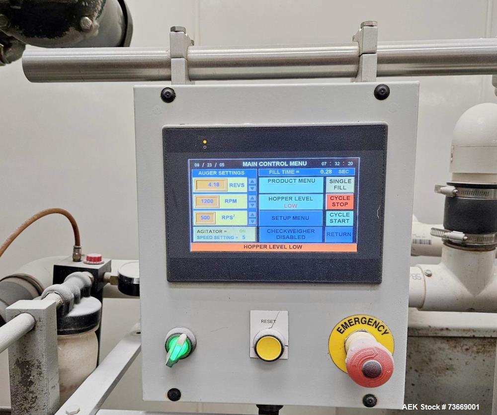 Used Bartelt IM7-16 Form Fill Seal Pouch Machine with Volumetric Filler
