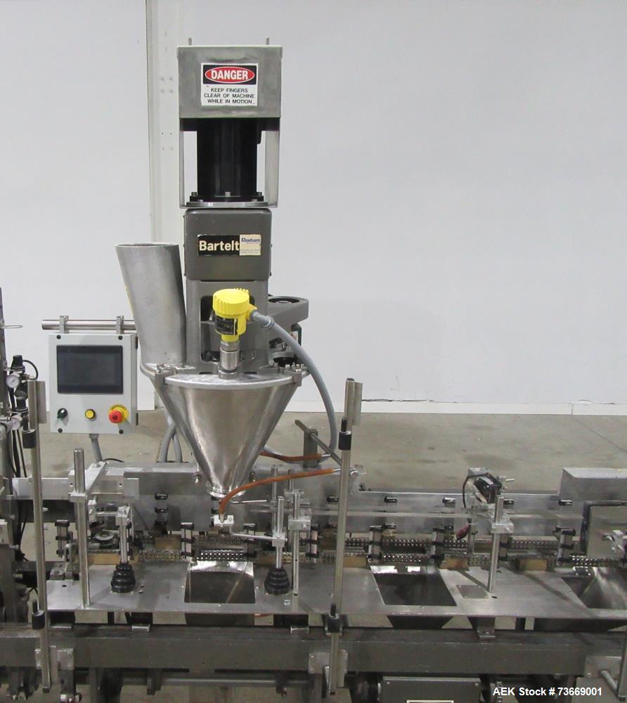 Used Bartelt IM7-16 Pouchmaster Horizontal Form Fill Seal Machine