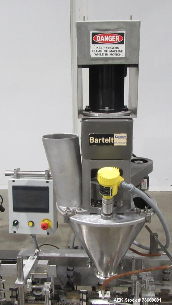 Used Bartelt IM7-16 Pouchmaster Horizontal Form Fill Seal Machine