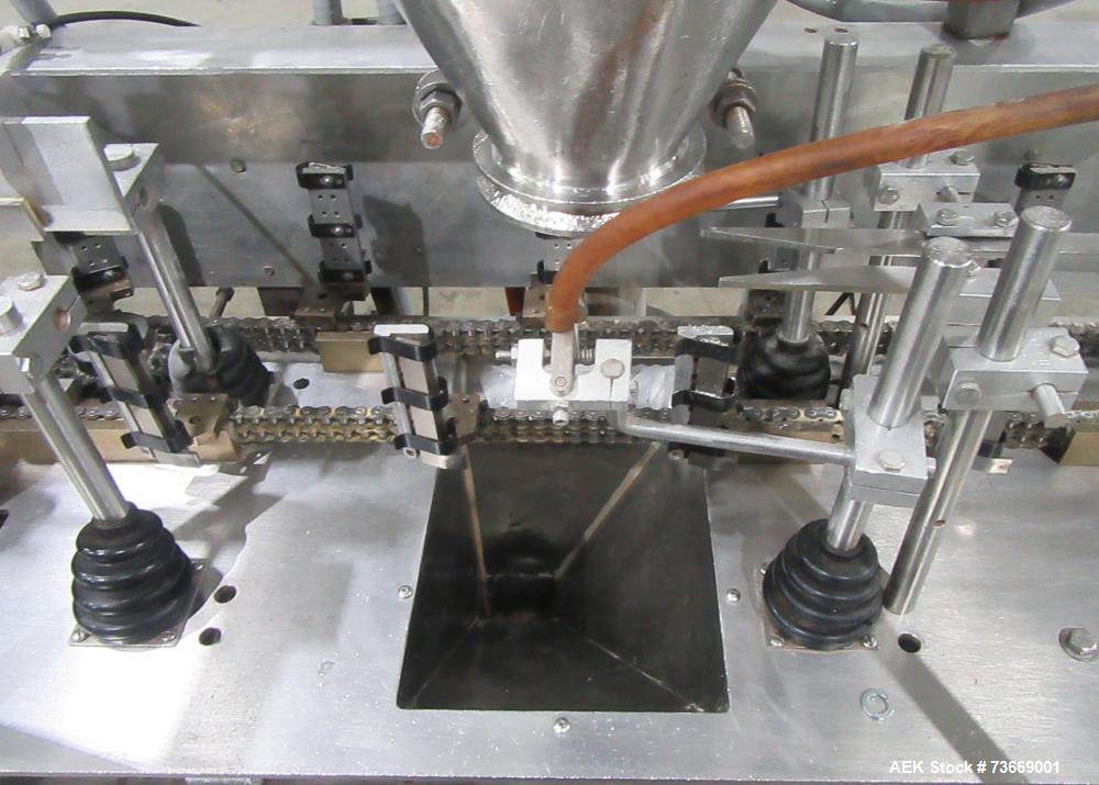 Used Bartelt IM7-16 Pouchmaster Horizontal Form Fill Seal Machine