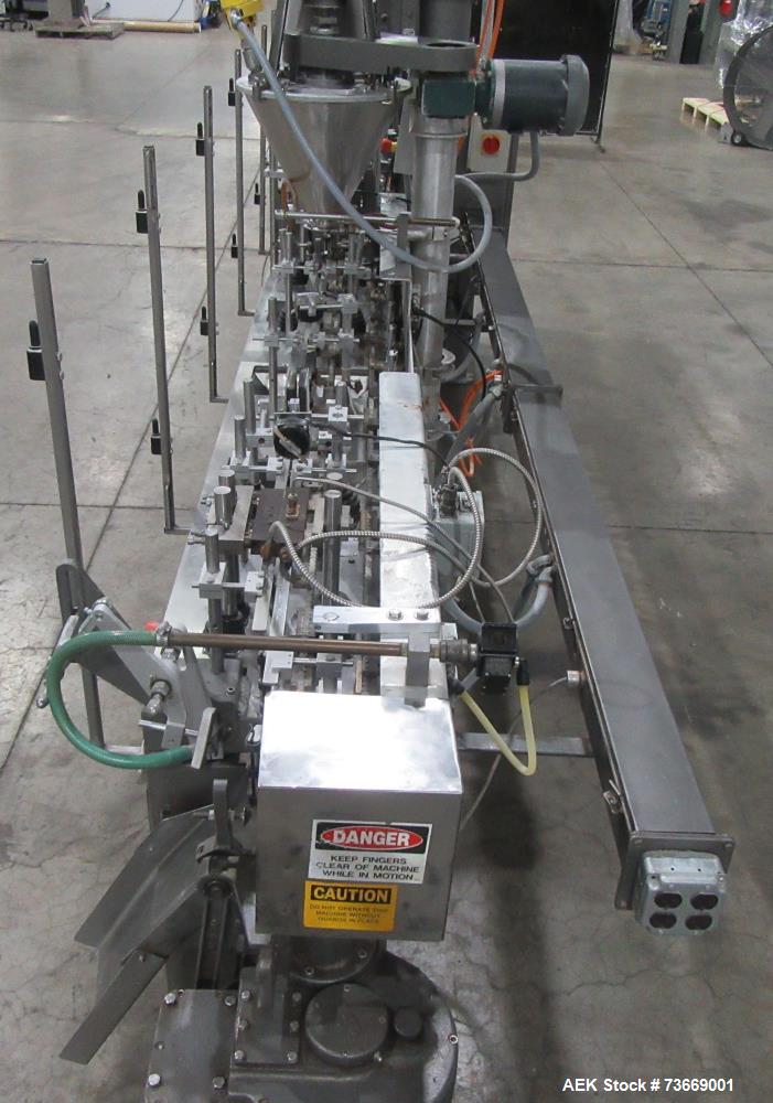 Used Bartelt IM7-16 Pouchmaster Horizontal Form Fill Seal Machine