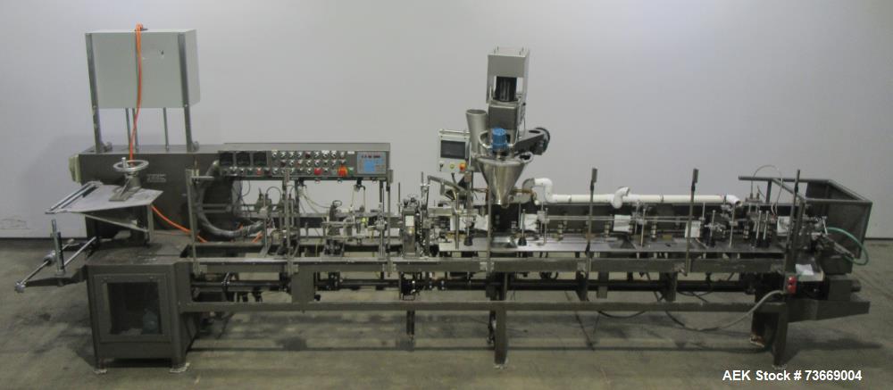 Used Bartelt IM7-16 Pouchmaster Horizontal Form Fill Seal Machine