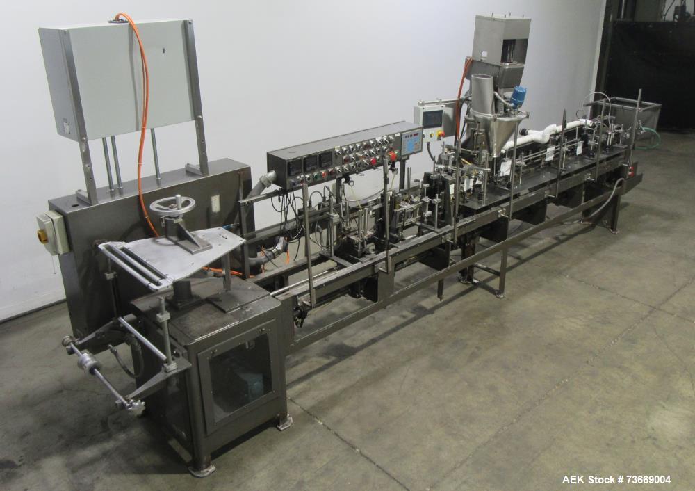 Used Bartelt IM7-16 Pouchmaster Horizontal Form Fill Seal Machine