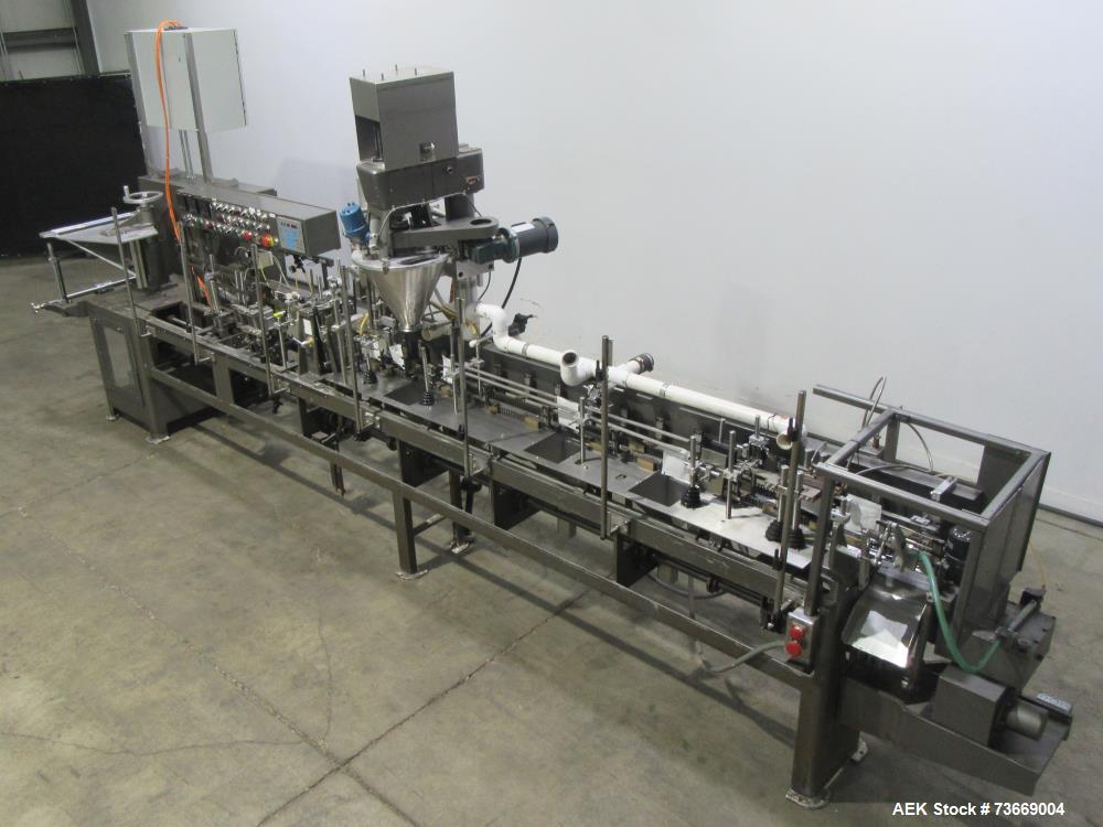 Used Bartelt IM7-16 Pouchmaster Horizontal Form Fill Seal Machine