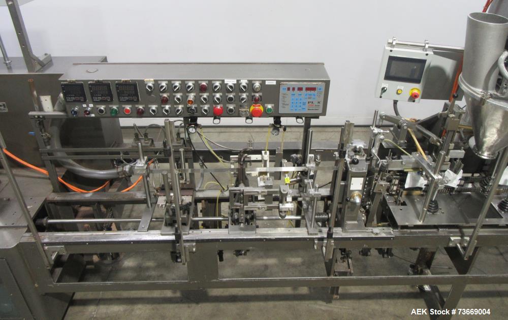 Used Bartelt IM7-16 Pouchmaster Horizontal Form Fill Seal Machine