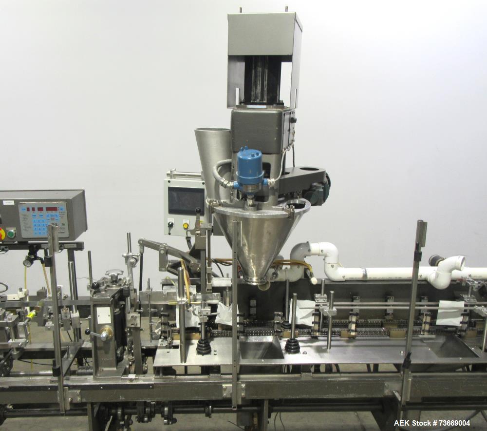 Used Bartelt IM7-16 Pouchmaster Horizontal Form Fill Seal Machine