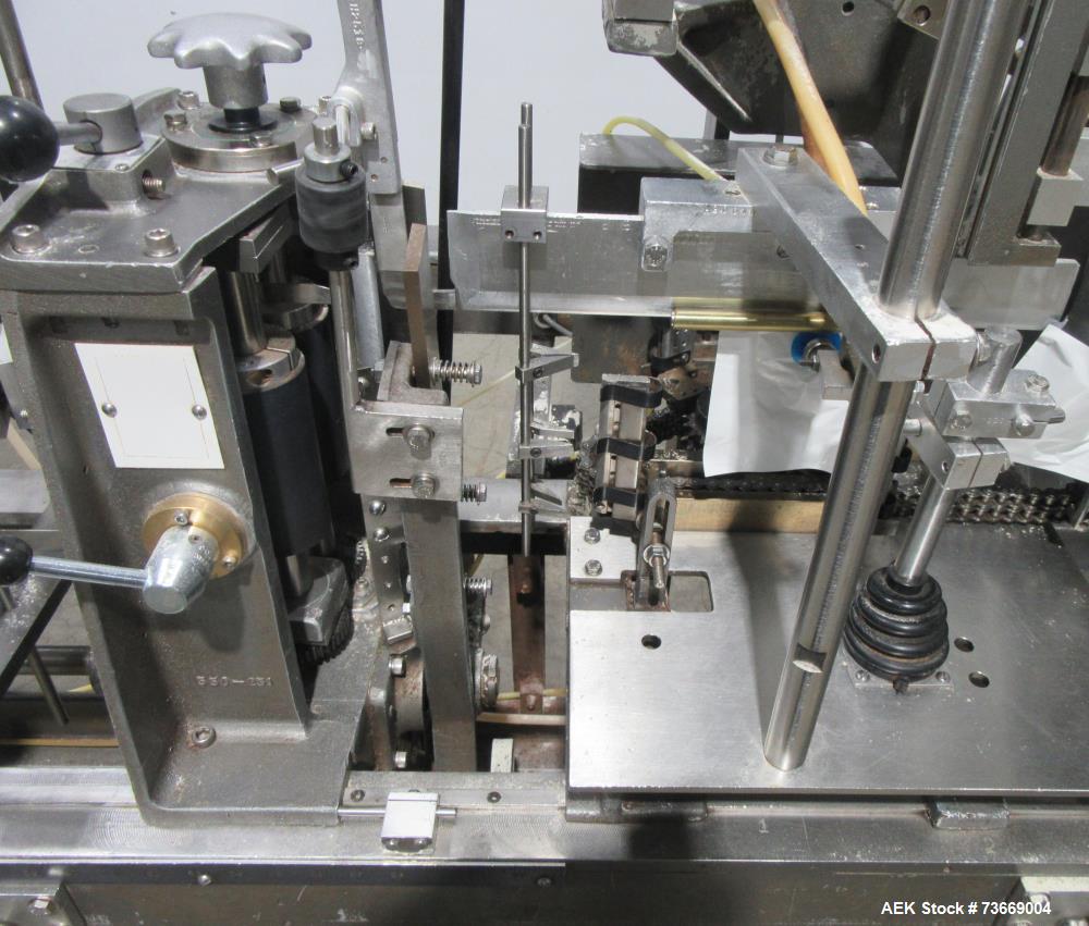 Used Bartelt IM7-16 Pouchmaster Horizontal Form Fill Seal Machine
