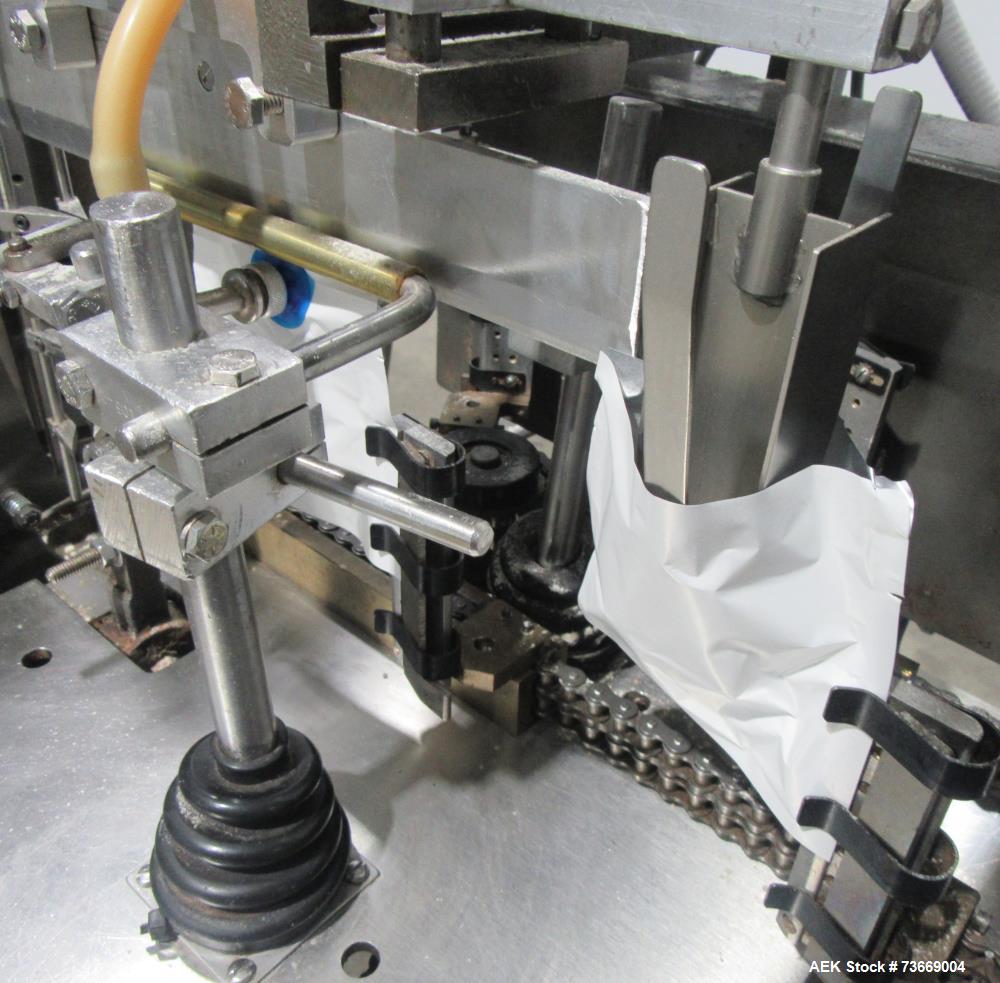 Used Bartelt IM7-16 Pouchmaster Horizontal Form Fill Seal Machine
