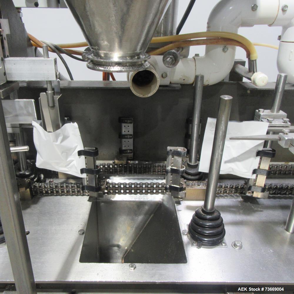 Used Bartelt IM7-16 Pouchmaster Horizontal Form Fill Seal Machine