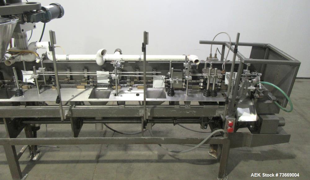 Used Bartelt IM7-16 Pouchmaster Horizontal Form Fill Seal Machine