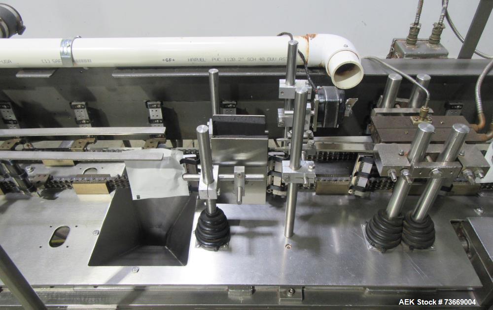 Used Bartelt IM7-16 Pouchmaster Horizontal Form Fill Seal Machine