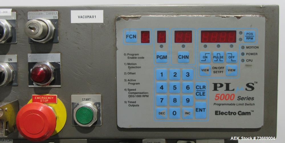 Used Bartelt IM7-16 Pouchmaster Horizontal Form Fill Seal Machine