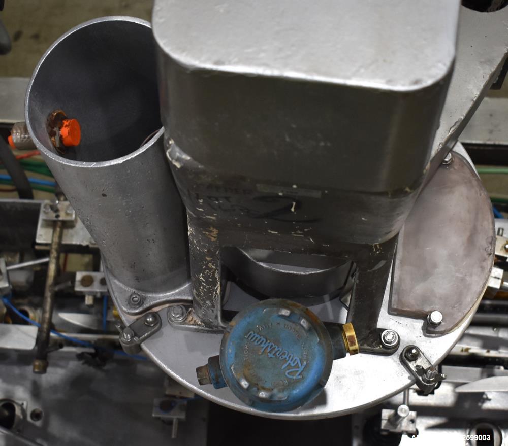 Used Bartelt IM9-14 Horizontal Form Fill & Seal Pouch Machine. Capable of speeds of up to 70 CPM. Has a 9" centers for a pouch size range: (Length) 3" - 7-3/4" (Height) 3" - 9-1/2". (2) Bartelt model...