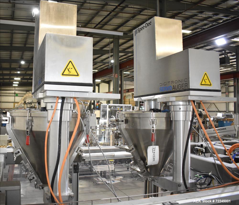 Used KHS (Bartelt) Innopouch Model K-240 Horizontal Form Fill Seal Machine
