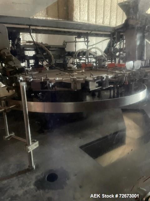 Used Bartelt model RPM1500 Duplex Horizontal Form Fill Seal with Zipper Attachme