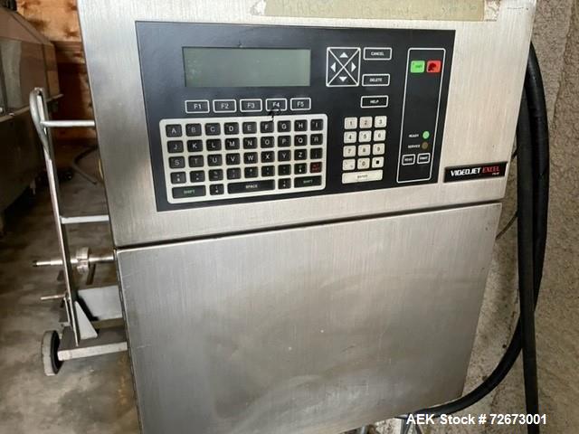 Used Bartelt model RPM1500 Duplex Horizontal Form Fill Seal with Zipper Attachme