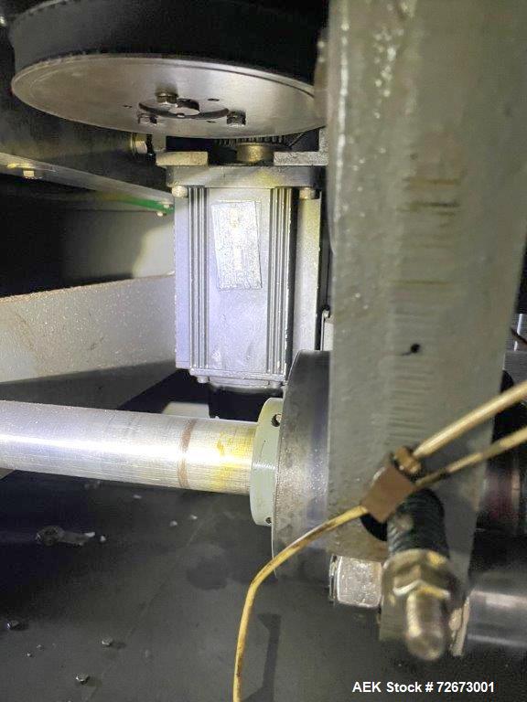 Used Bartelt model RPM1500 Duplex Horizontal Form Fill Seal with Zipper Attachme
