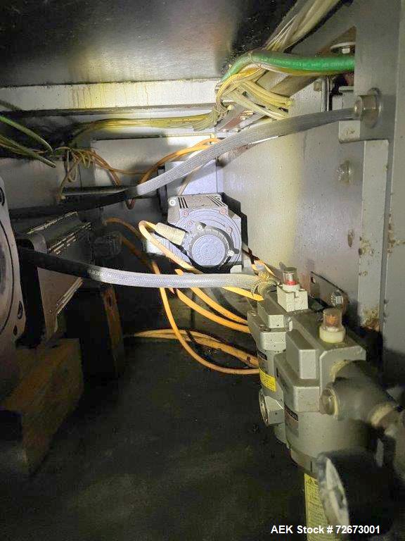 Used Bartelt model RPM1500 Duplex Horizontal Form Fill Seal with Zipper Attachme
