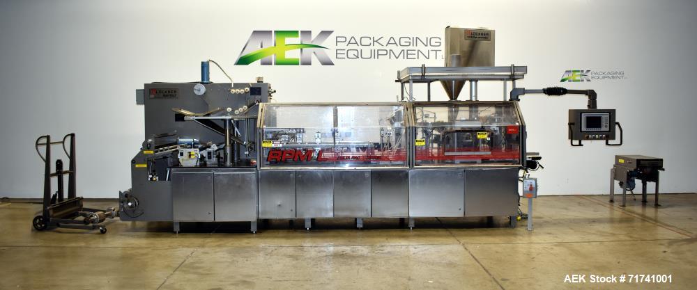 Used Klockner Bartelt Model RPM-L Horizontal Form Fill and Seal (Intermitte