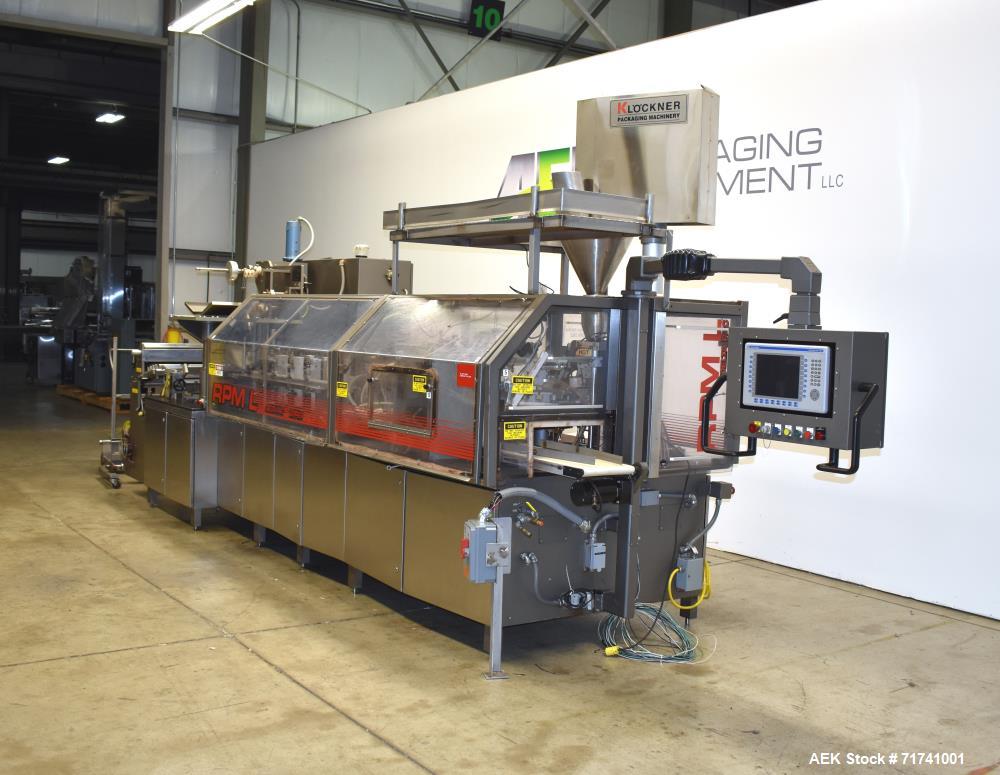 Used Klockner Bartelt Model RPM-L Horizontal Form Fill and Seal (Intermitte