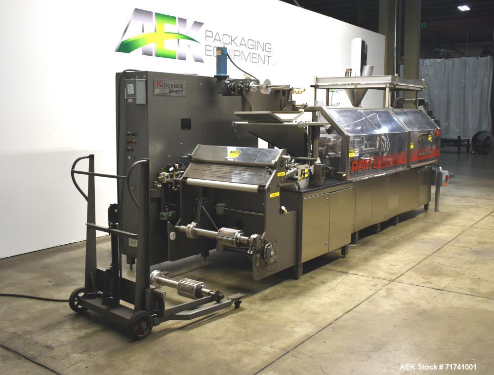 Used Klockner Bartelt Model RPM-L Horizontal Form Fill and Seal (Intermitte