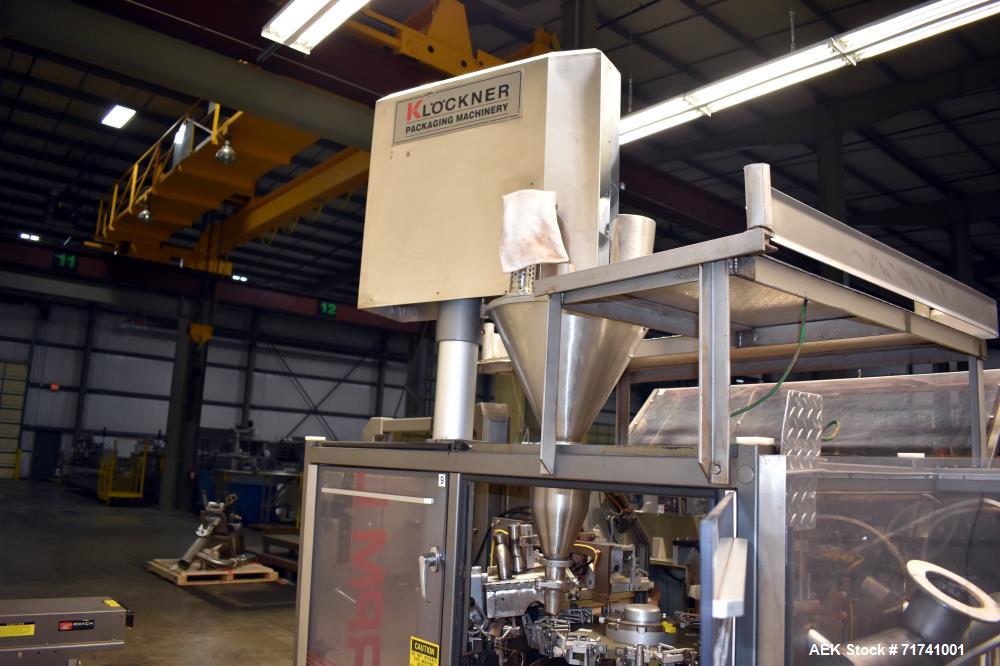 Used Klockner Bartelt Model RPM-L Horizontal Form Fill and Seal (Intermitte