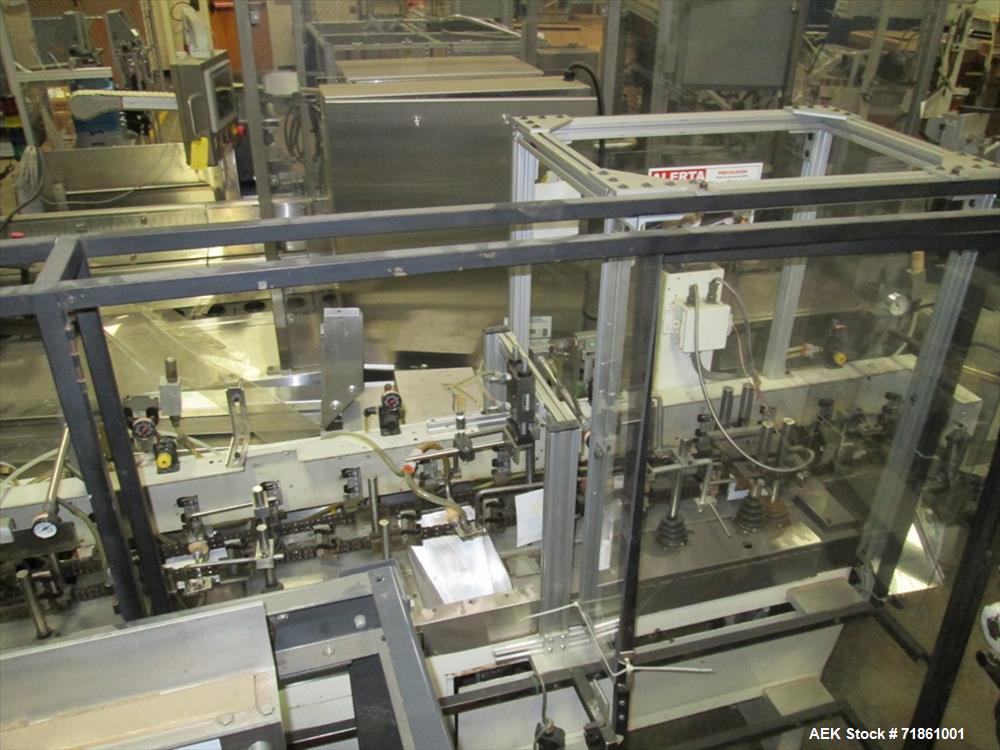 Used Bartelt IM7-14 Horizontal Form Fill and Seal Machine.