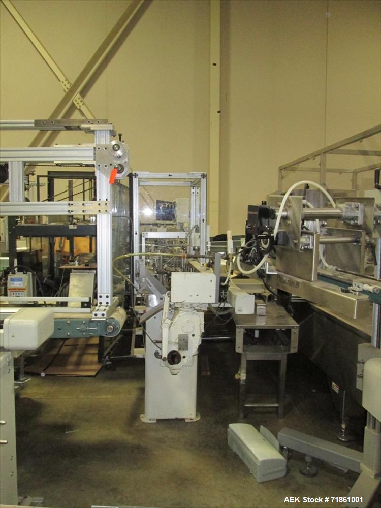 Used Bartelt IM7-14 Horizontal Form Fill and Seal Machine.