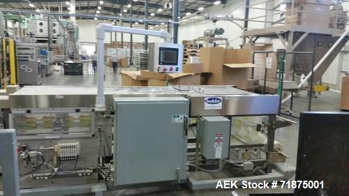 Used Bodolay Model C-50 Form Fill Seal Machine.