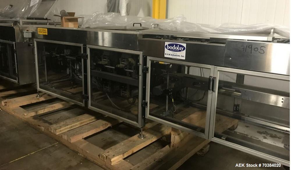 Used- Bodolay Horizontal Form, Fill & Seal Pouch Machine