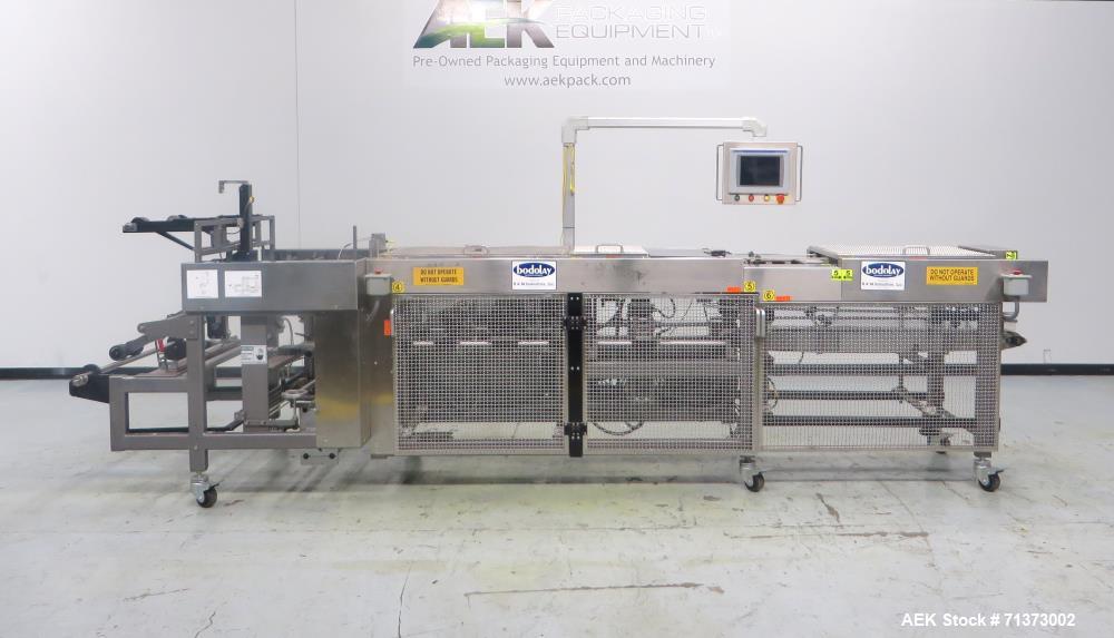 Used Bodolay Model CG60 Horizontal Form Fill and Seal Machine