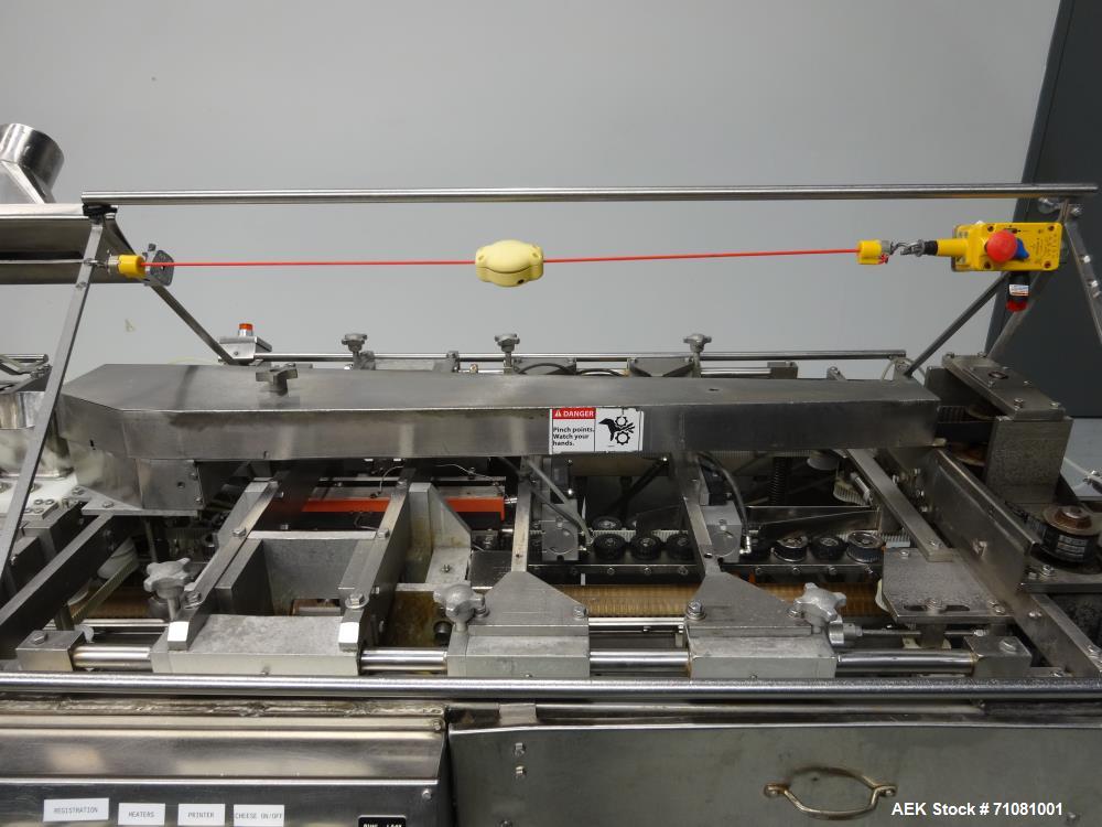 Used Bodolay-Pratt Model L-80 Horizontal Form Fill and Seal Machine