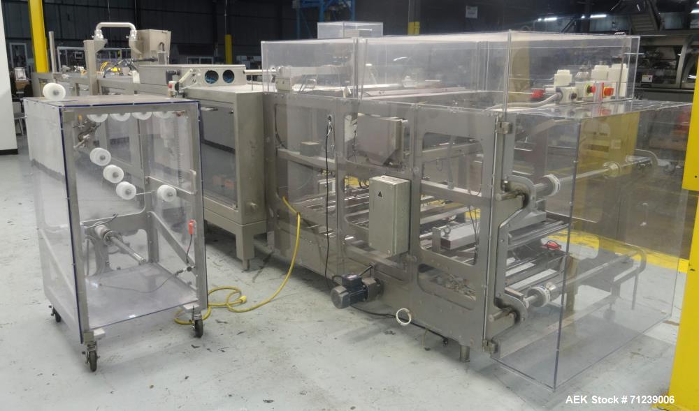 Used Bossar Model B-3700/DXL-ZC Horizontal Form, Fill and Seal Machine