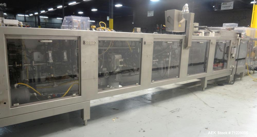 Used Bossar Model B-3700/DXL-ZC Horizontal Form, Fill and Seal Machine