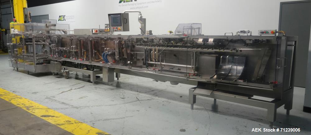Used Bossar Model B-3700/DXL-ZC Horizontal Form, Fill and Seal Machine