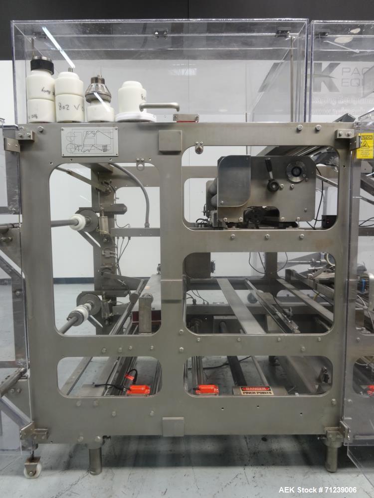 Used Bossar Model B-3700/DXL-ZC Horizontal Form, Fill and Seal Machine